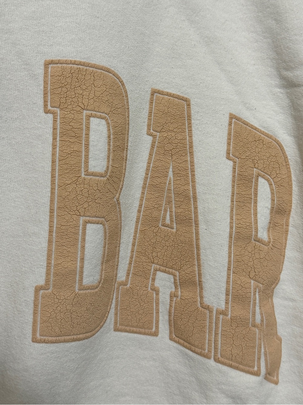 The Bar Varsity Crewneck Sweatshirt Size Large - Picture 5 of 7